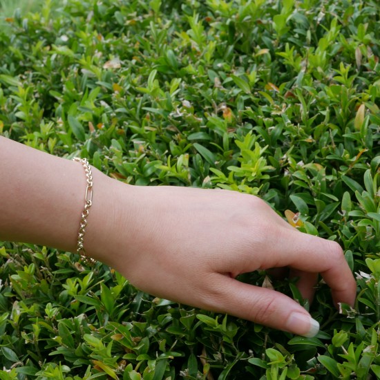 Collegare - 14k Zlatý náramok