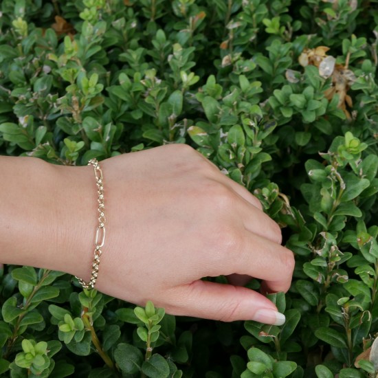 Collegare - 14k Zlatý náramok