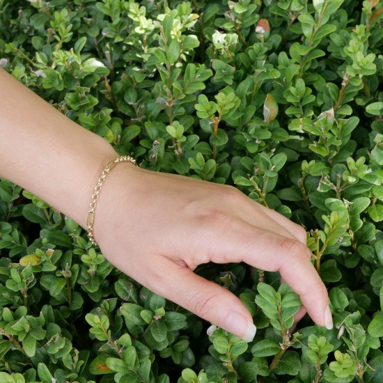 Collegare - 14k Zlatý náramok