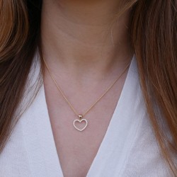 Cuore - 14k Zlatý prívesok