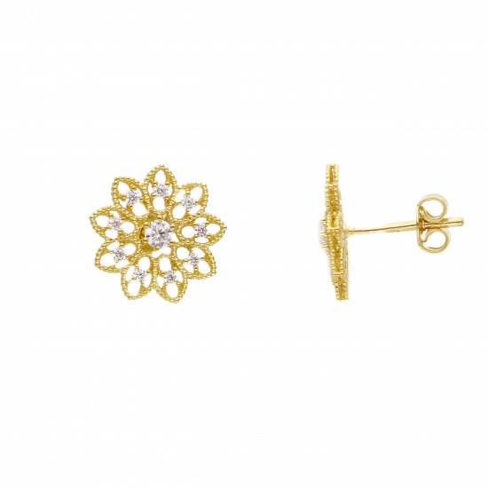 Ferla Duo -18k Zlaté náušnice Ferla Duo -18k Zlaté náušnice