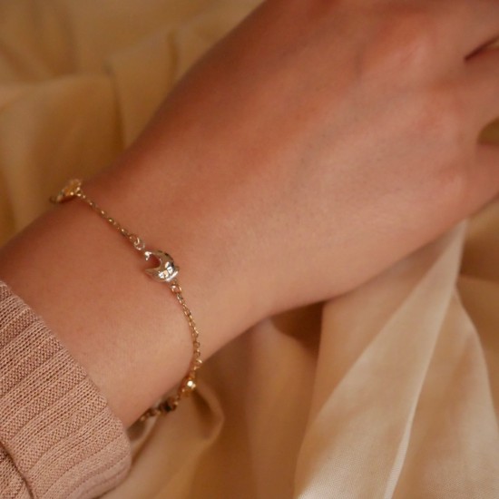Filippa - 18k Zlatý náramok