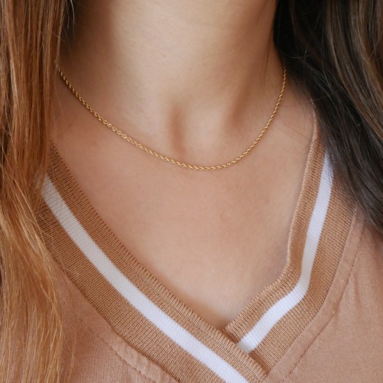 Rotondella - 18k 40cm Zlatý náhrdelník