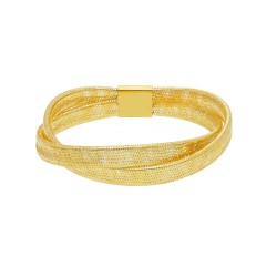 Altezza Doppia - 18k Zlatý náramok