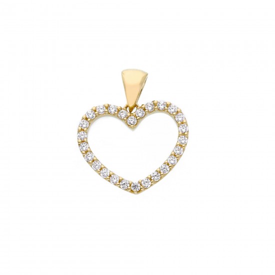 Cuore - 14k Zlatý prívesok Cuore - 14k Zlatý prívesok